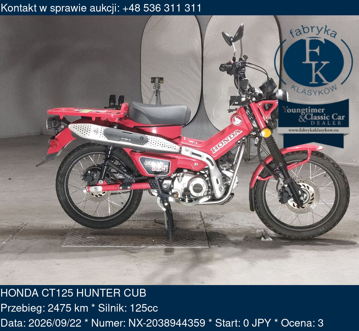 HONDA CT125 HUNTER CUB  - zdjęcie 2