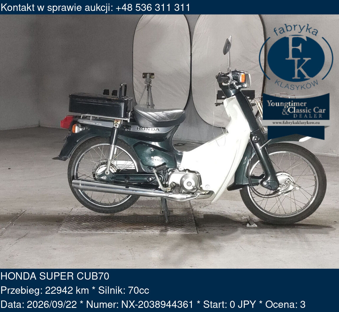 HONDA SUPER CUB70  - zdjęcie 2