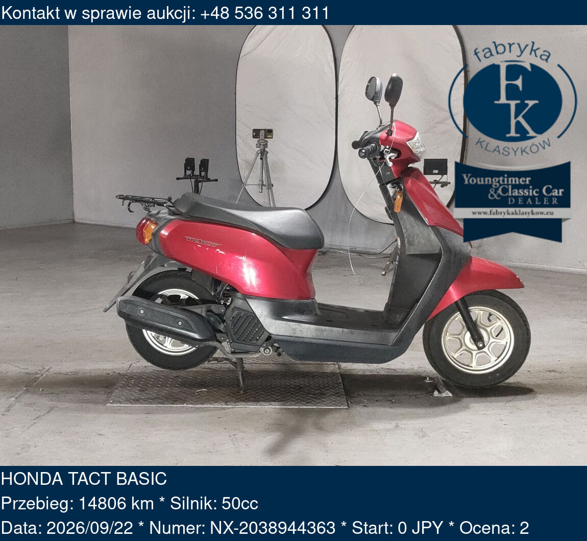 HONDA TACT BASIC  - zdjęcie 2