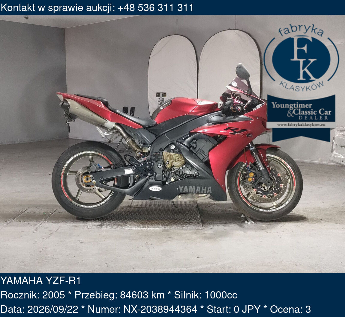 YAMAHA YZF-R1 2005 - zdjęcie 2