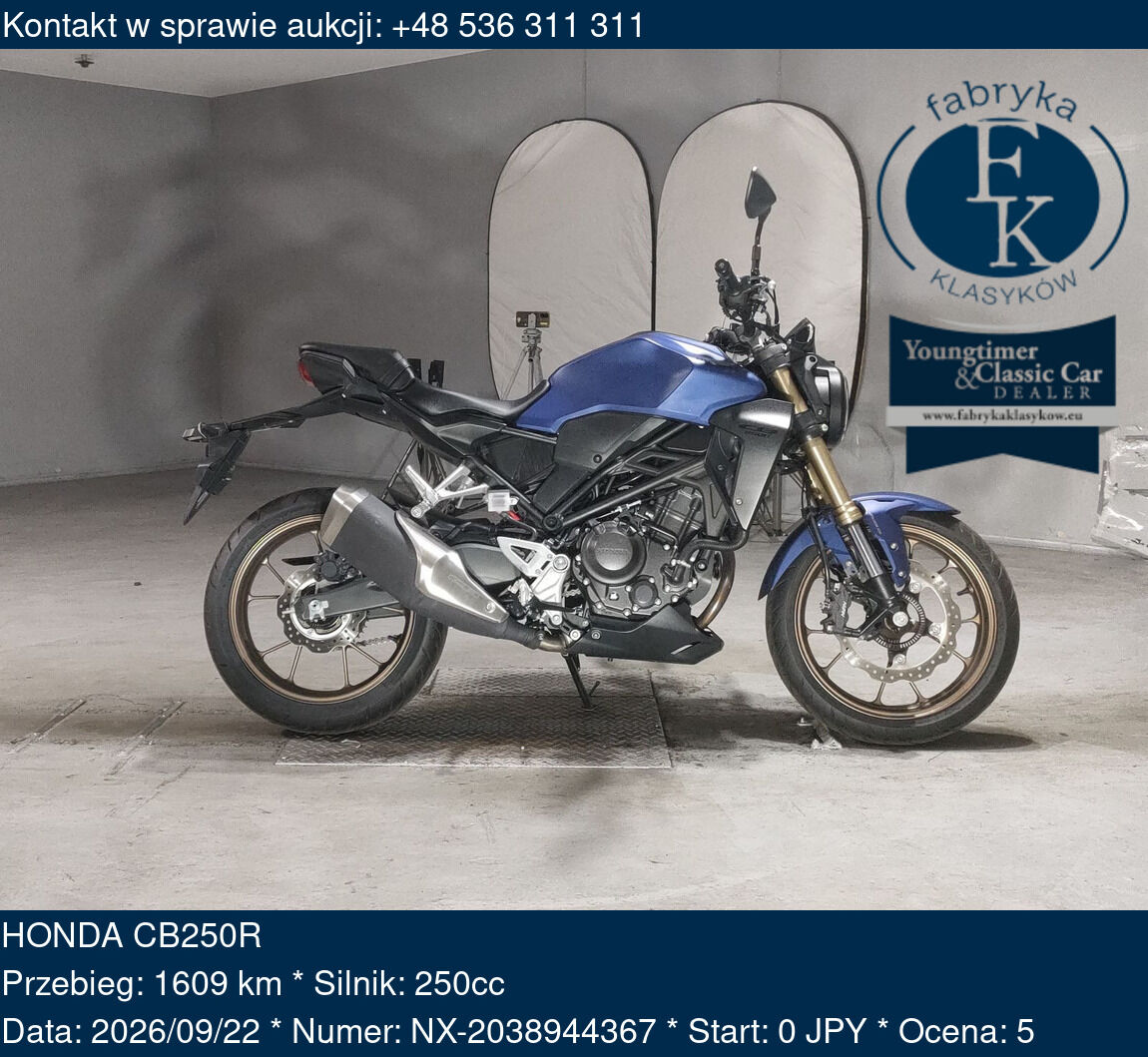 HONDA CB250R  - zdjęcie 2