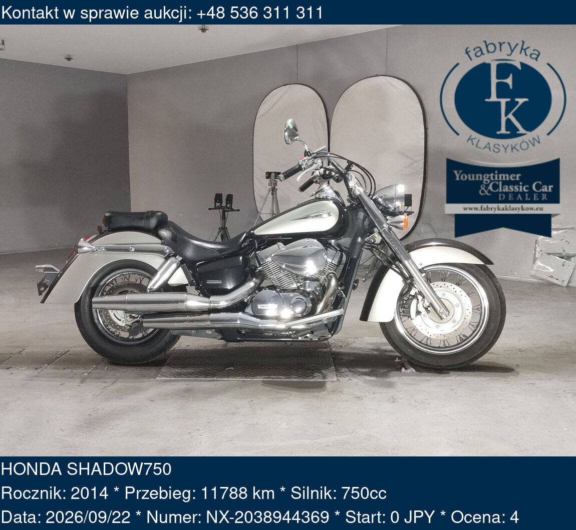 HONDA SHADOW750 2014 - zdjęcie 2