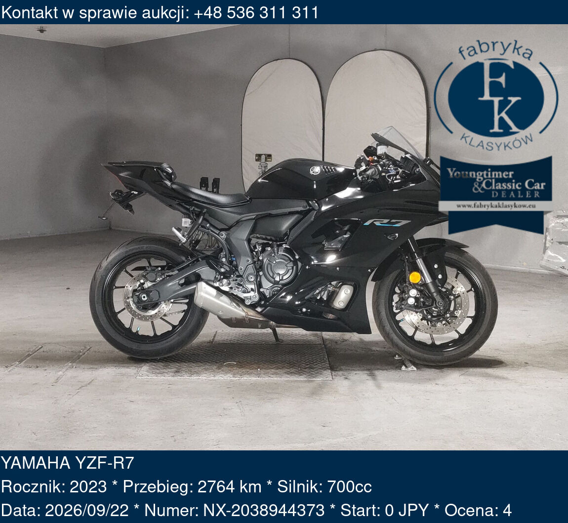 YAMAHA YZF-R7 2023 - zdjęcie 2