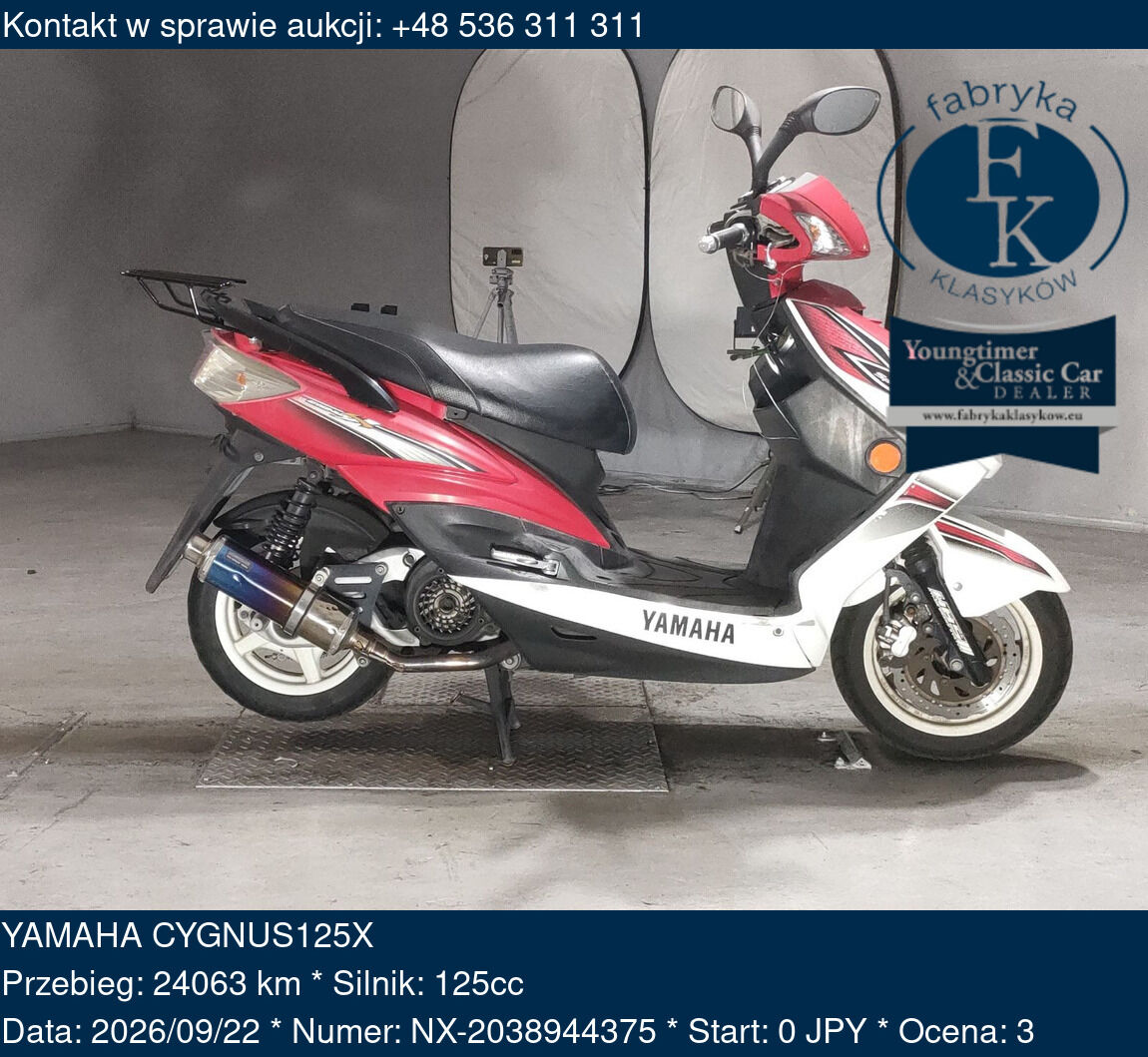 YAMAHA CYGNUS125X  - zdjęcie 2