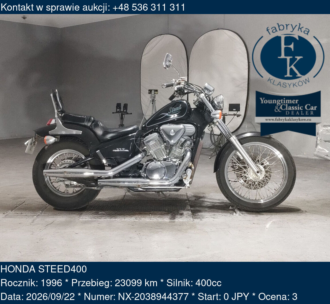 HONDA STEED400 1996 - zdjęcie 2