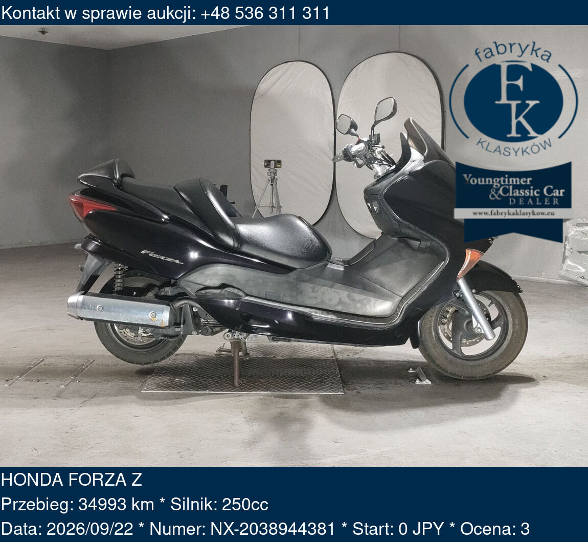 HONDA FORZA Z  - zdjęcie 2