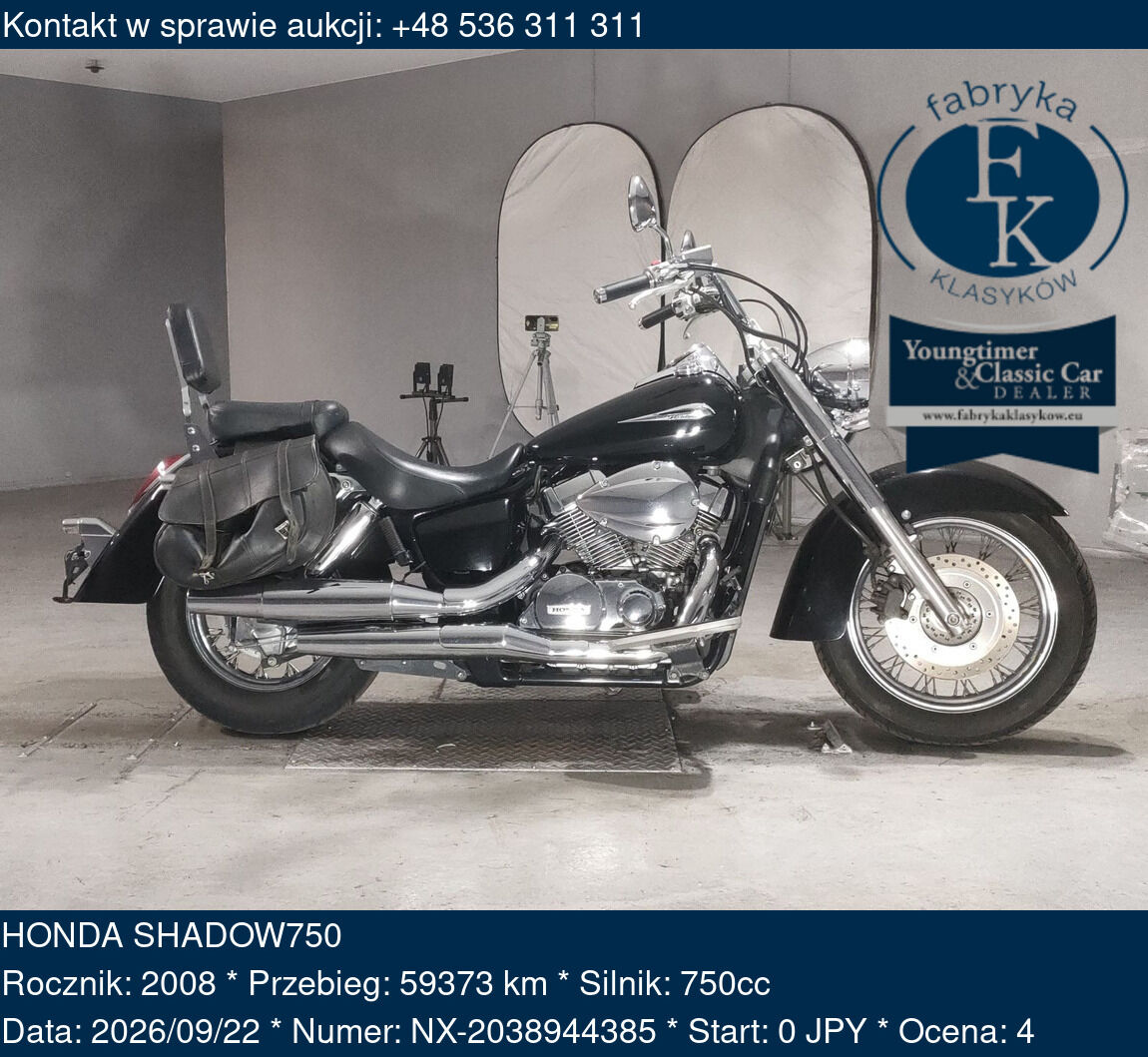 HONDA SHADOW750 2008 - zdjęcie 2
