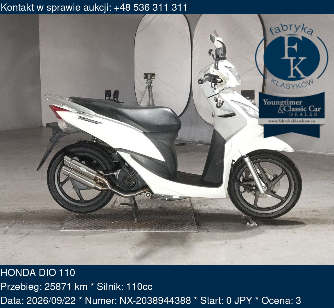 HONDA DIO 110  - zdjęcie 2