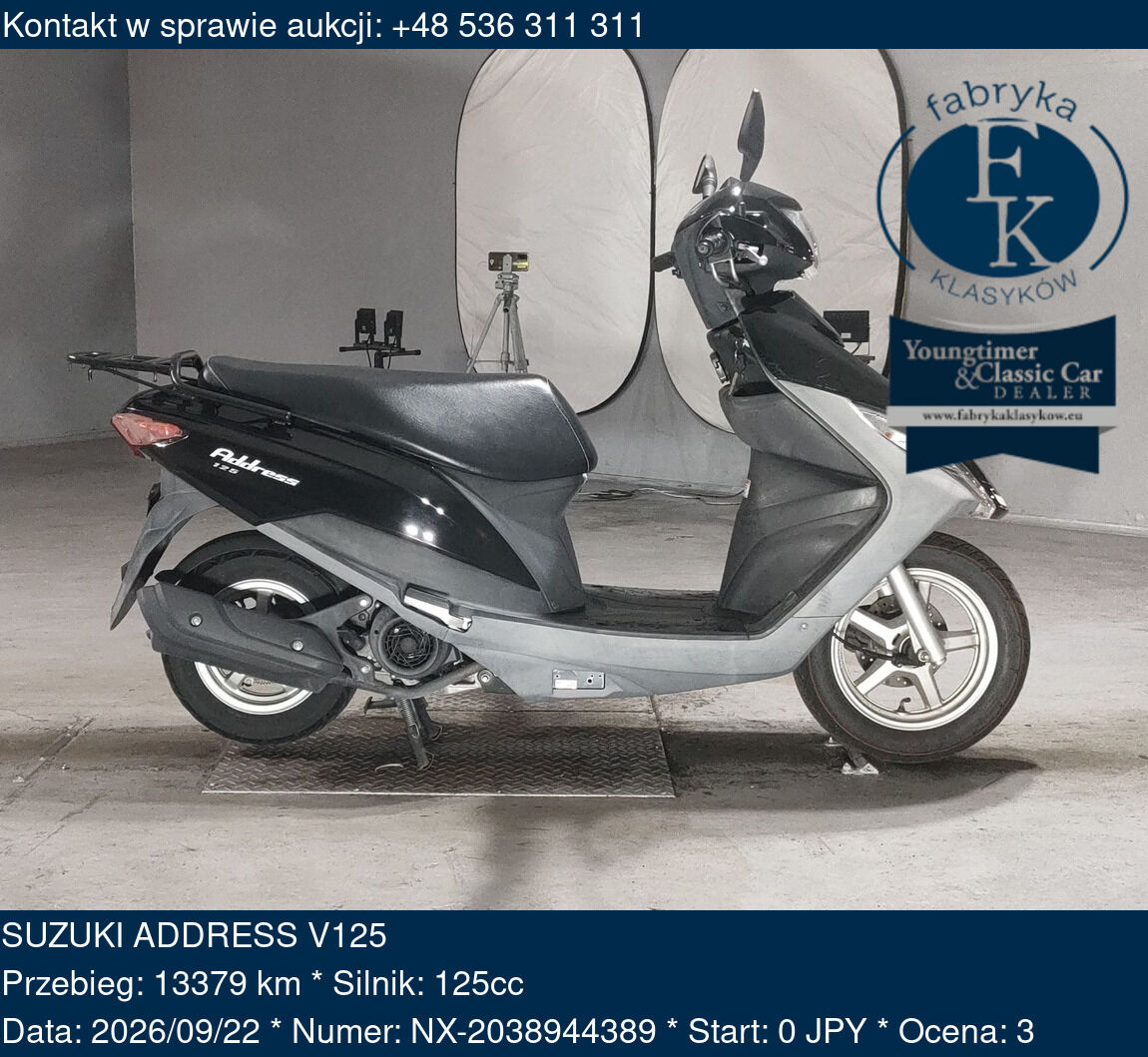 SUZUKI ADDRESS V125  - zdjęcie 2