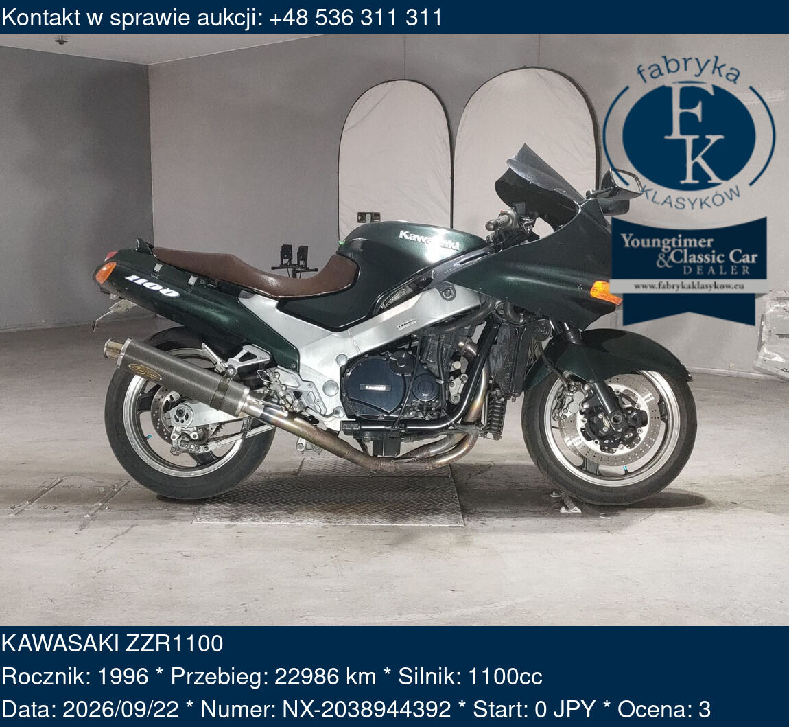 KAWASAKI ZZR1100 1996 - zdjęcie 2