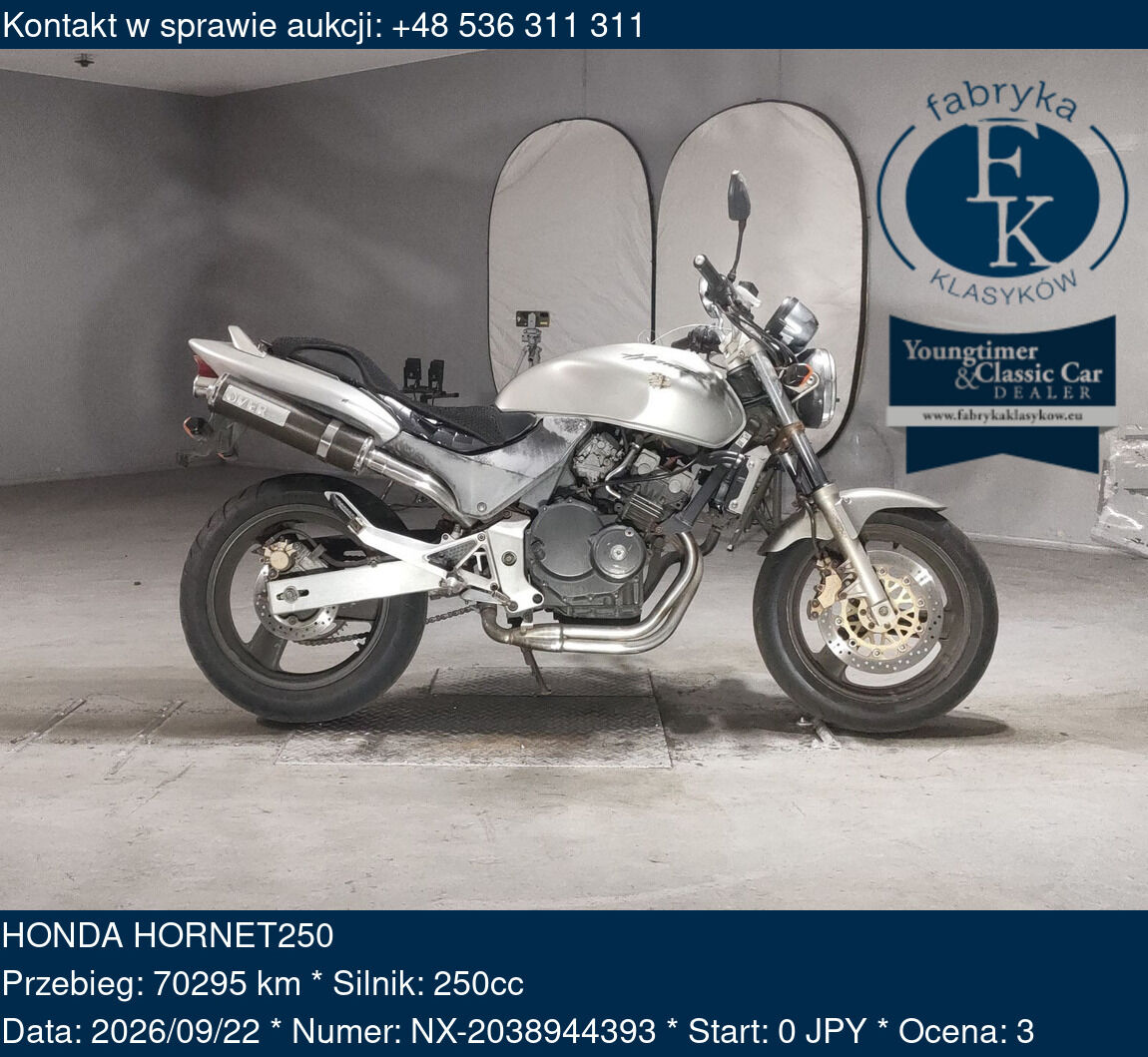 HONDA HORNET250  - zdjęcie 2