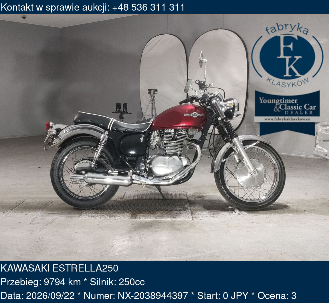 KAWASAKI ESTRELLA250  - zdjęcie 2