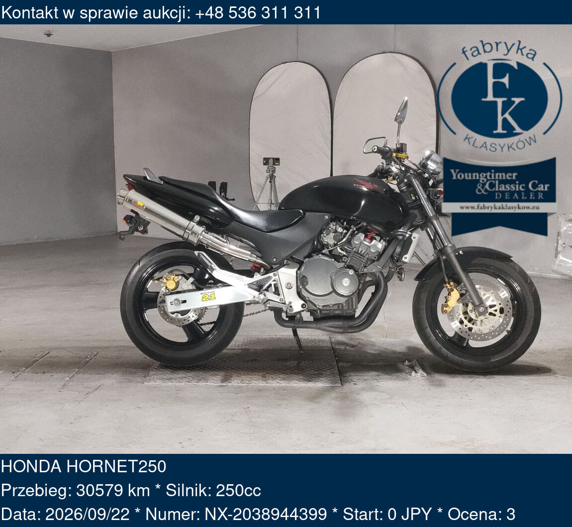 HONDA HORNET250  - zdjęcie 2