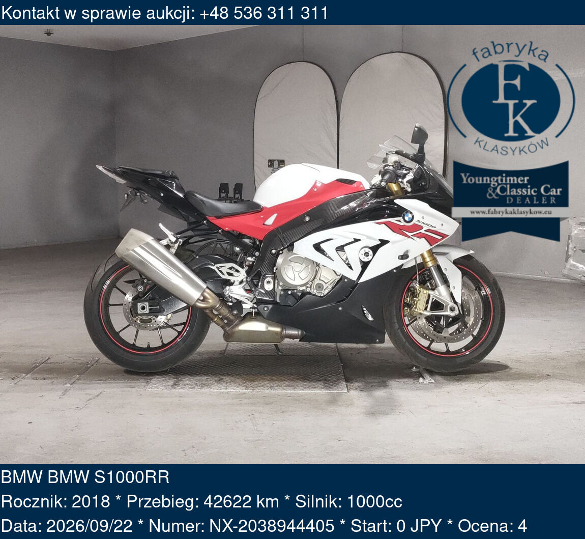 BMW BMW S1000RR 2018 - zdjęcie 2