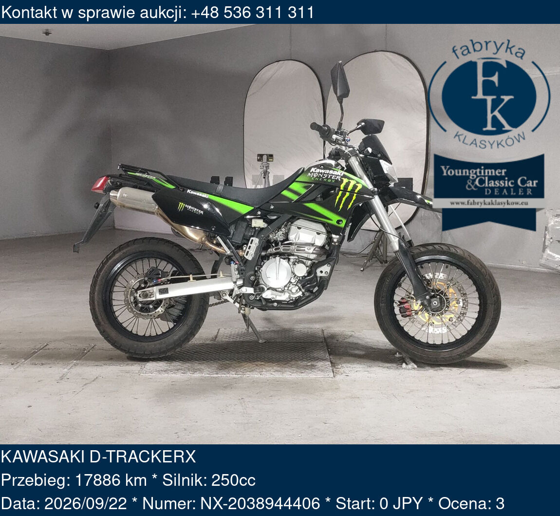 KAWASAKI D-TRACKERX  - zdjęcie 2