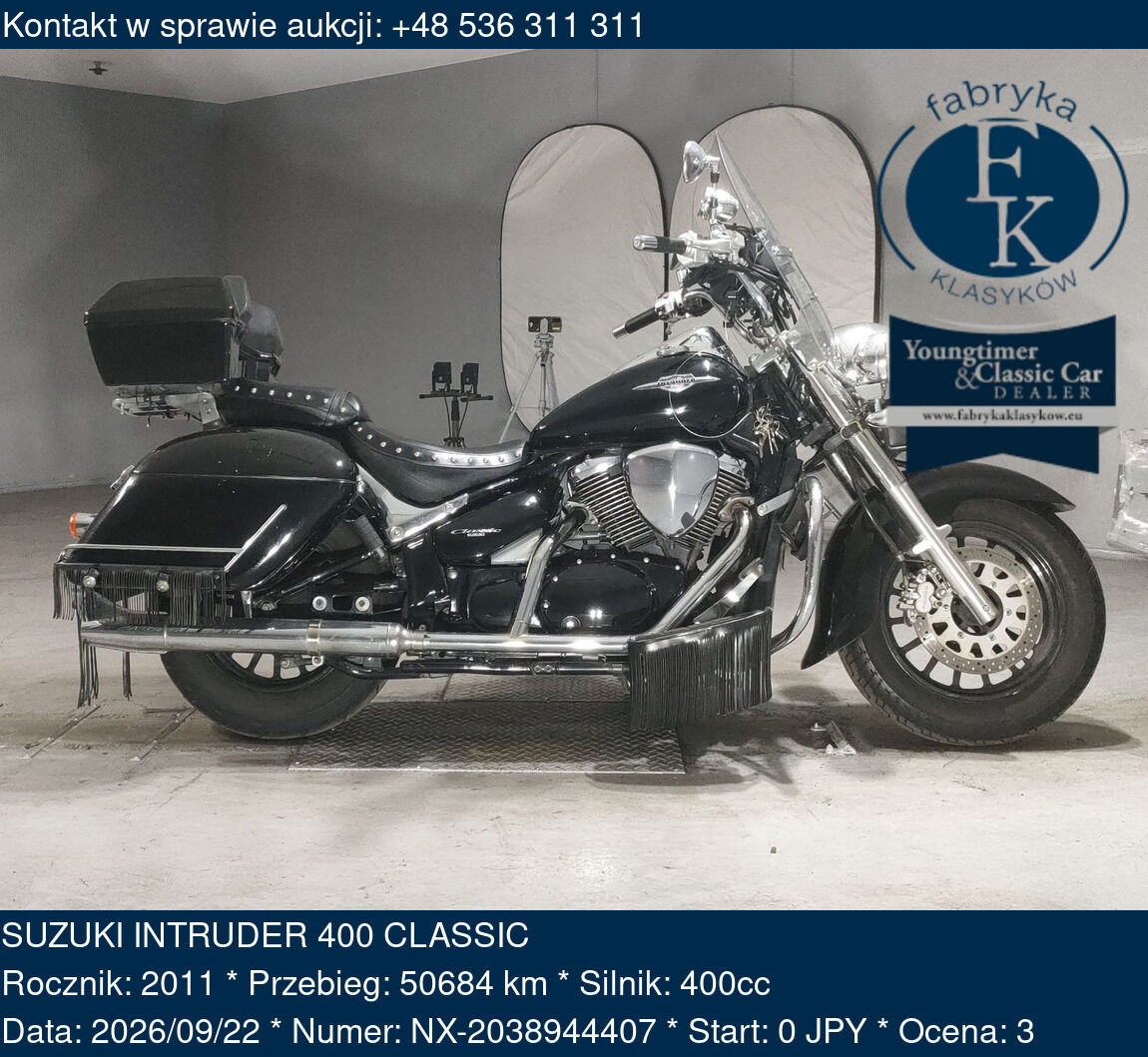 SUZUKI INTRUDER 400 CLASSIC 2011 - zdjęcie 2