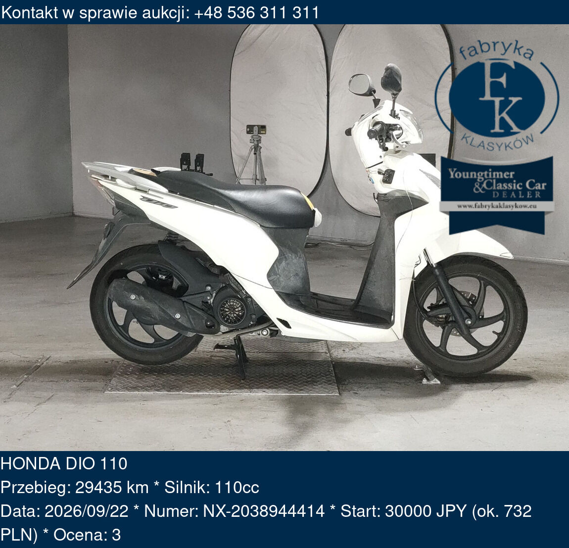 HONDA DIO 110  - zdjęcie 2