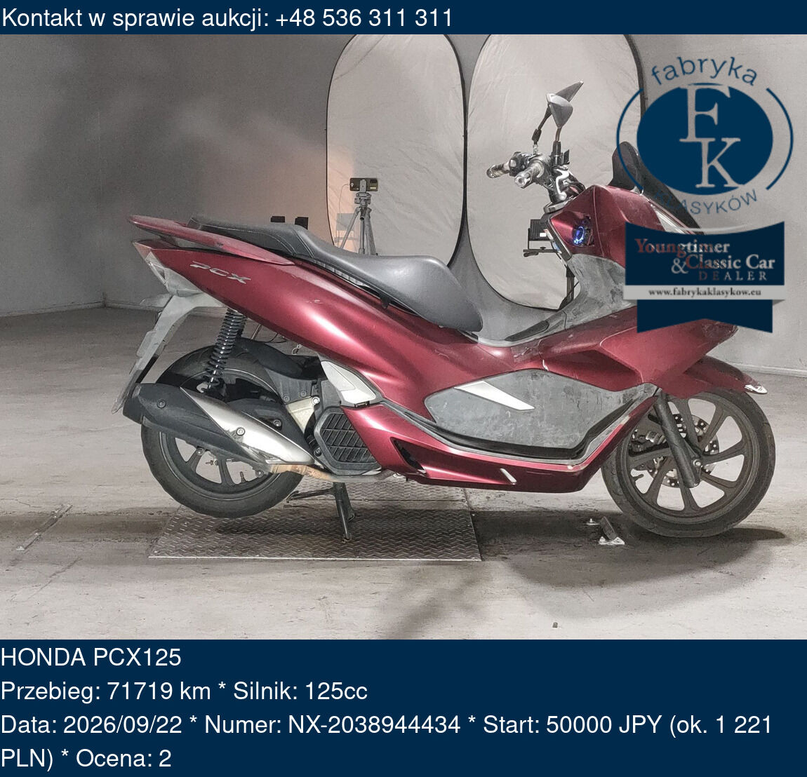HONDA PCX125  - zdjęcie 2