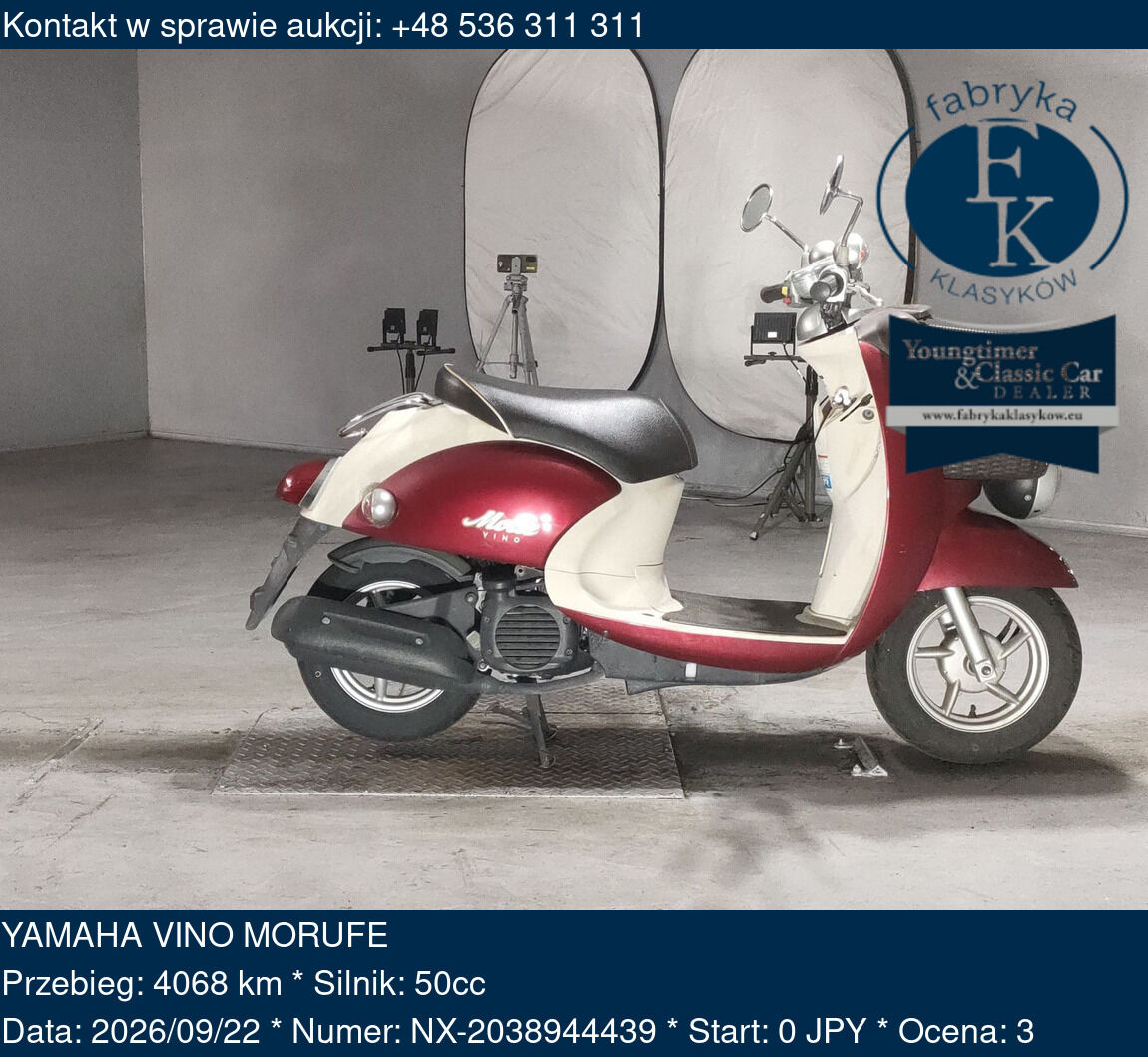 YAMAHA VINO MORUFE  - zdjęcie 2