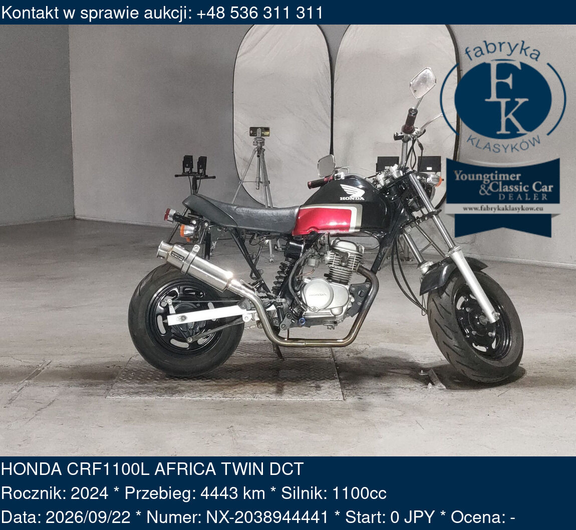 HONDA CRF1100L AFRICA TWIN DCT 2024 - zdjęcie 2