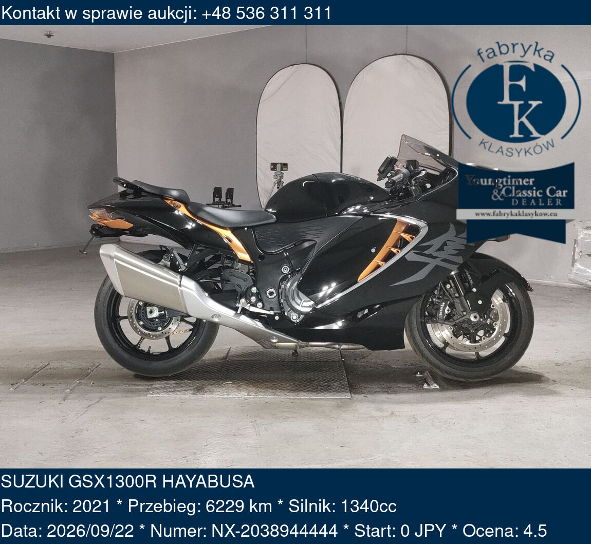 SUZUKI GSX1300R HAYABUSA 2021 - zdjęcie 2