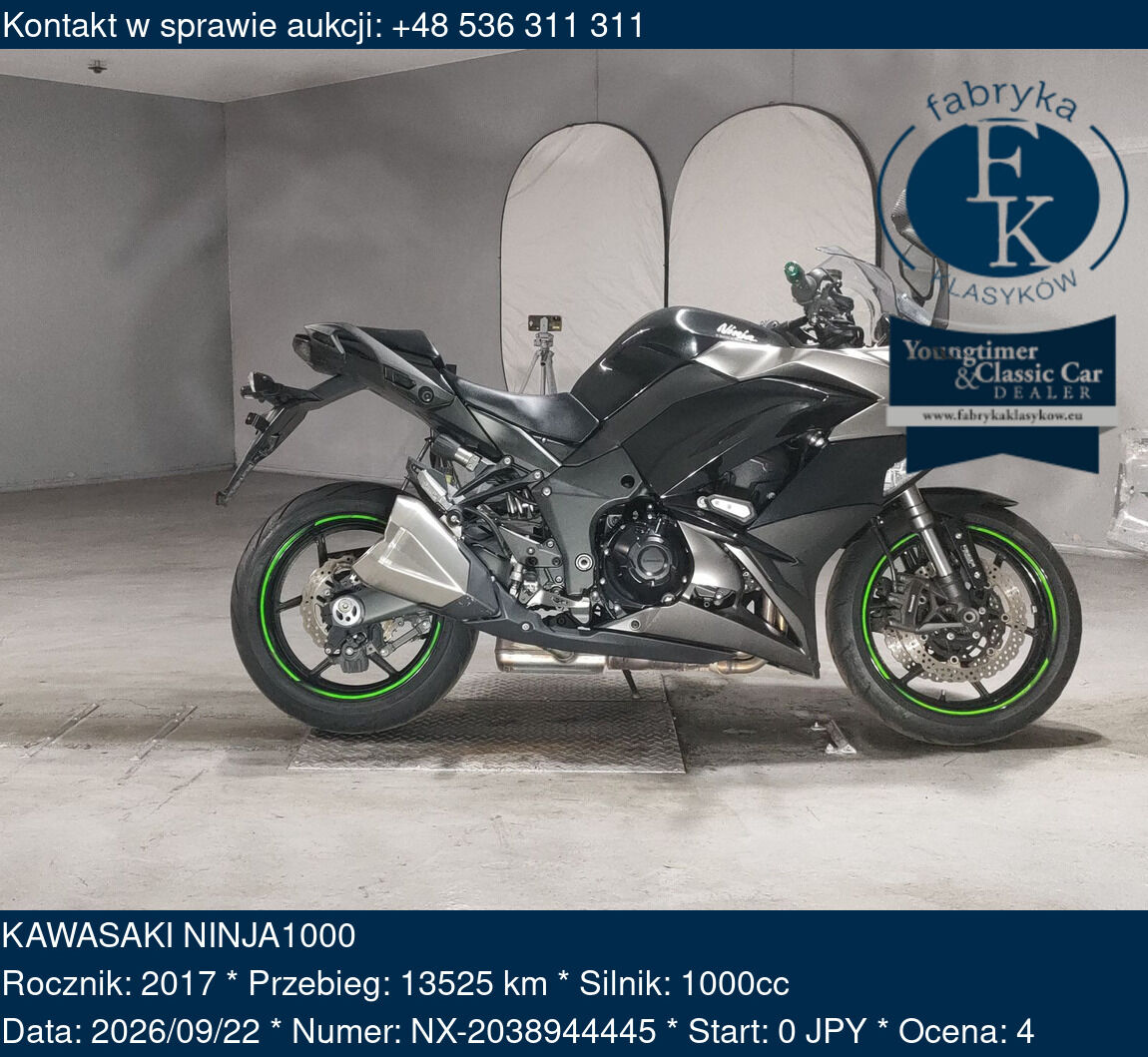 KAWASAKI NINJA1000 2017 - zdjęcie 2