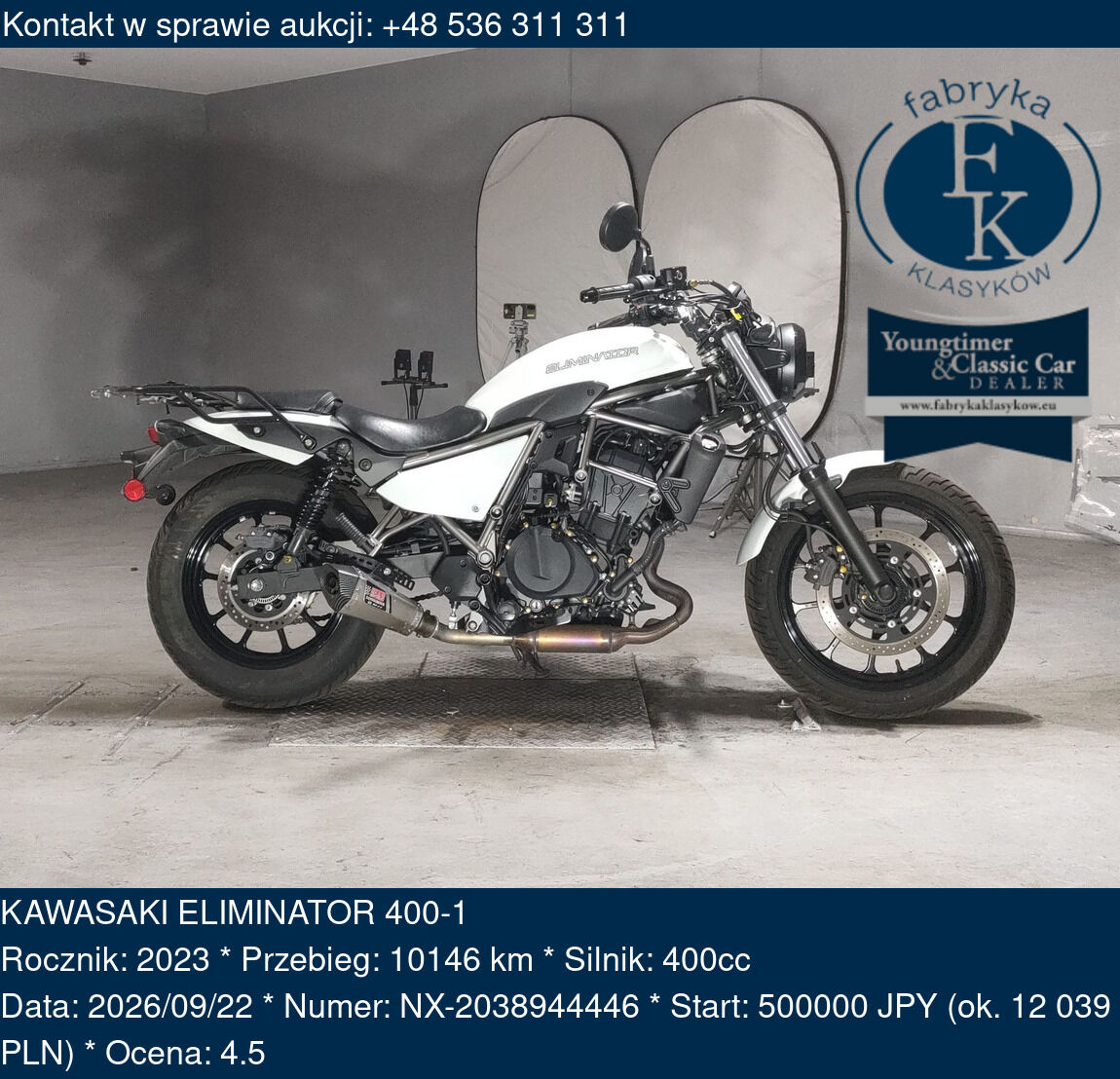 KAWASAKI ELIMINATOR 400-1 2023 - zdjęcie 2