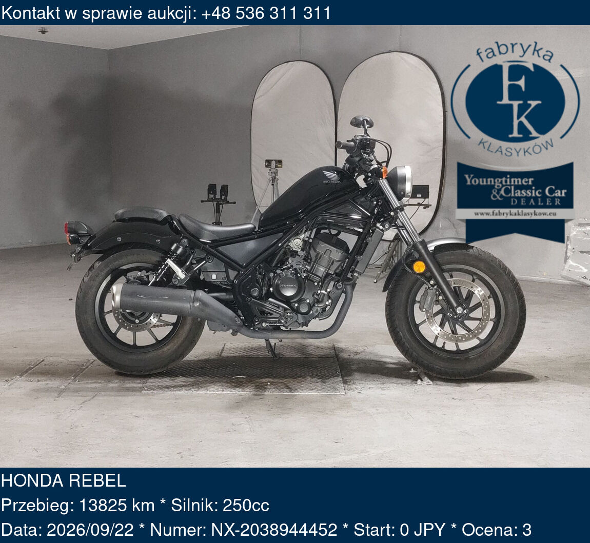 HONDA REBEL  - zdjęcie 2
