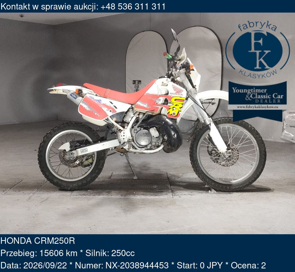 HONDA CRM250R  - zdjęcie 2