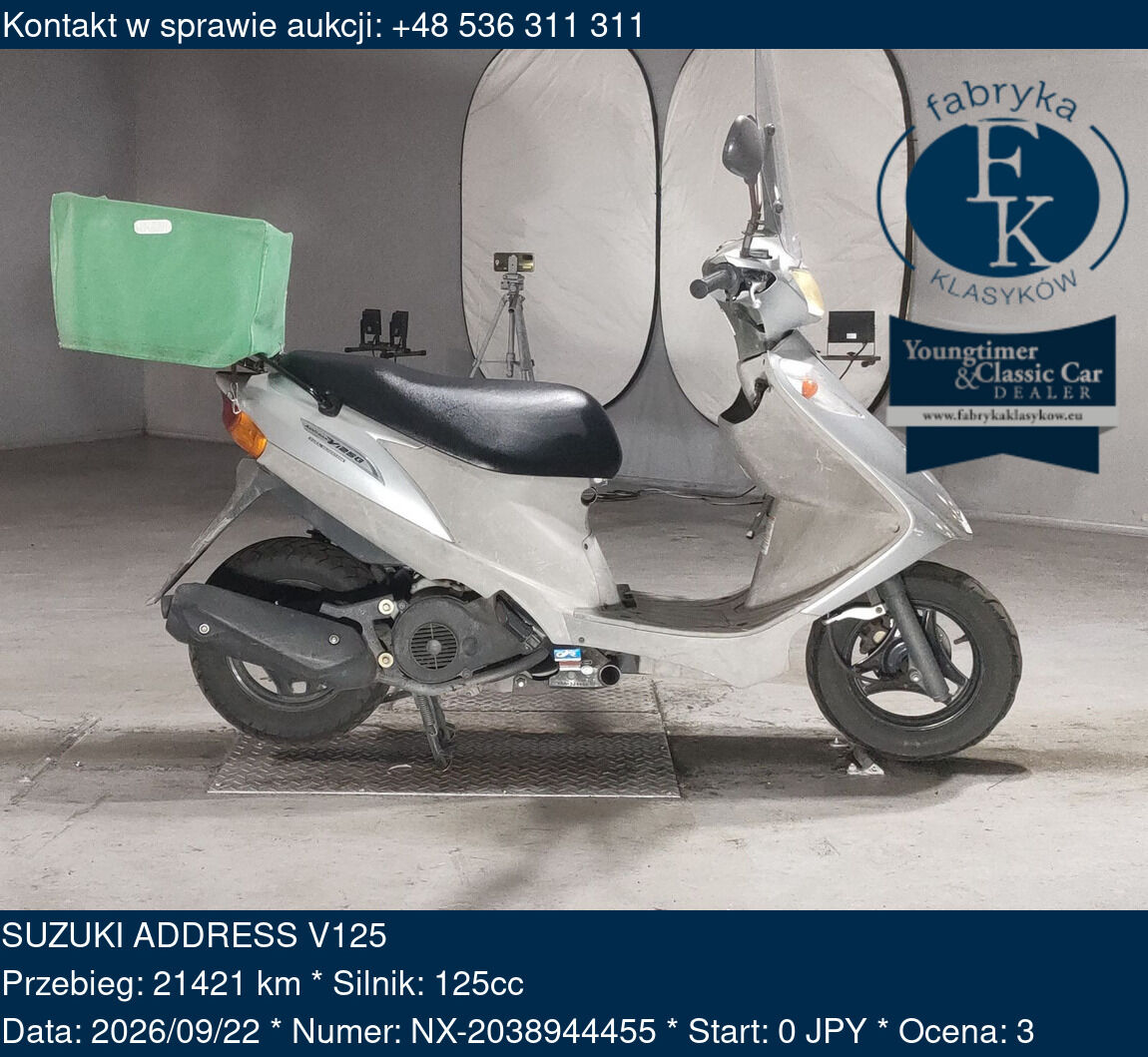 SUZUKI ADDRESS V125  - zdjęcie 2