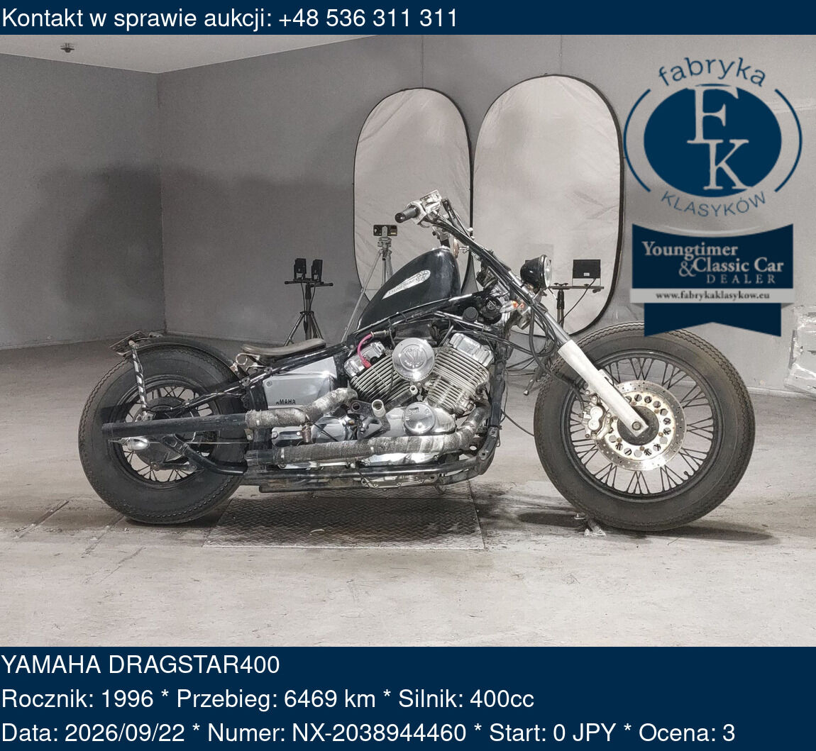 YAMAHA DRAGSTAR400 1996 - zdjęcie 2