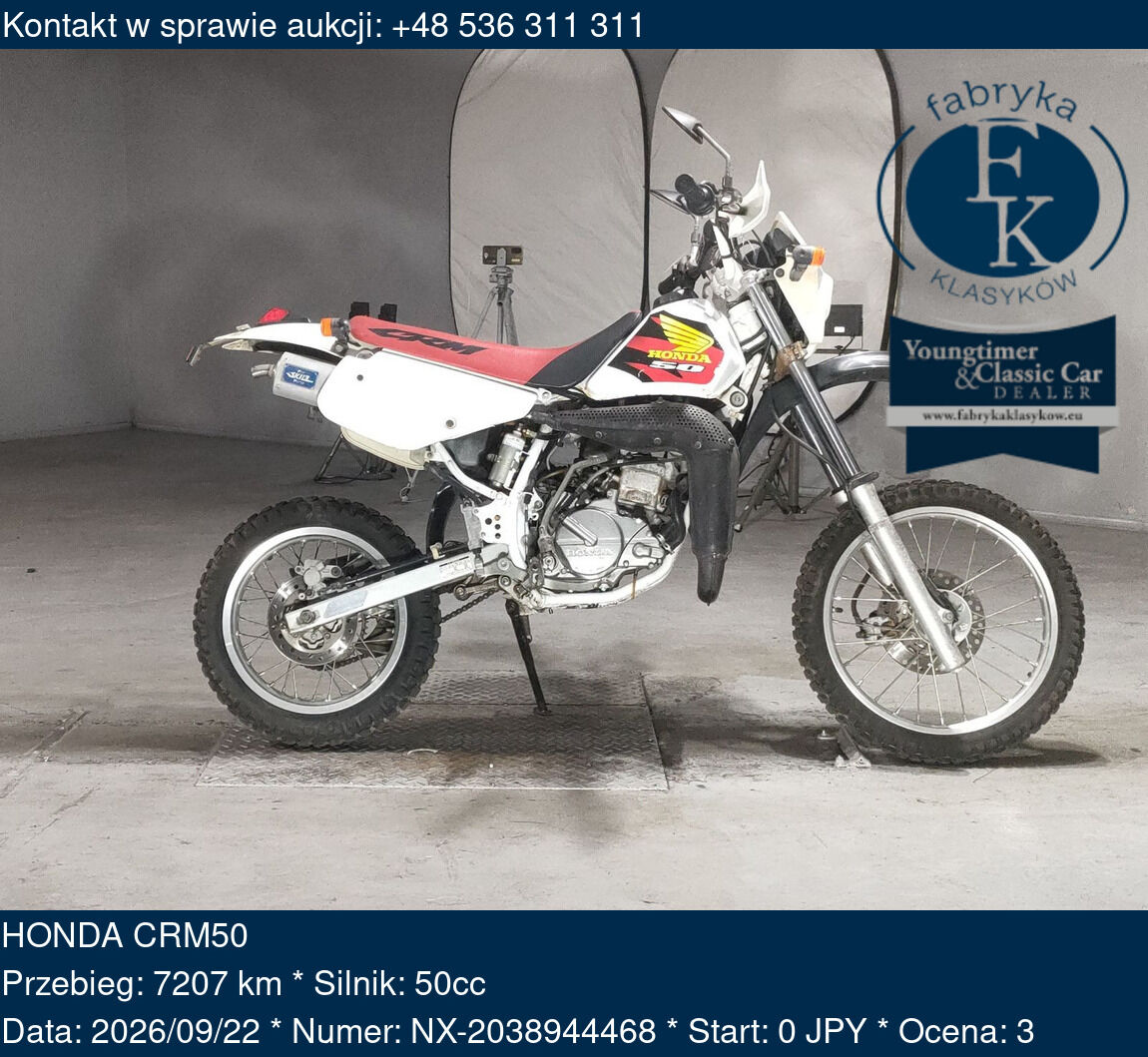HONDA CRM50  - zdjęcie 2