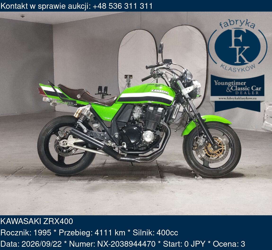 KAWASAKI ZRX400 1995 - zdjęcie 2