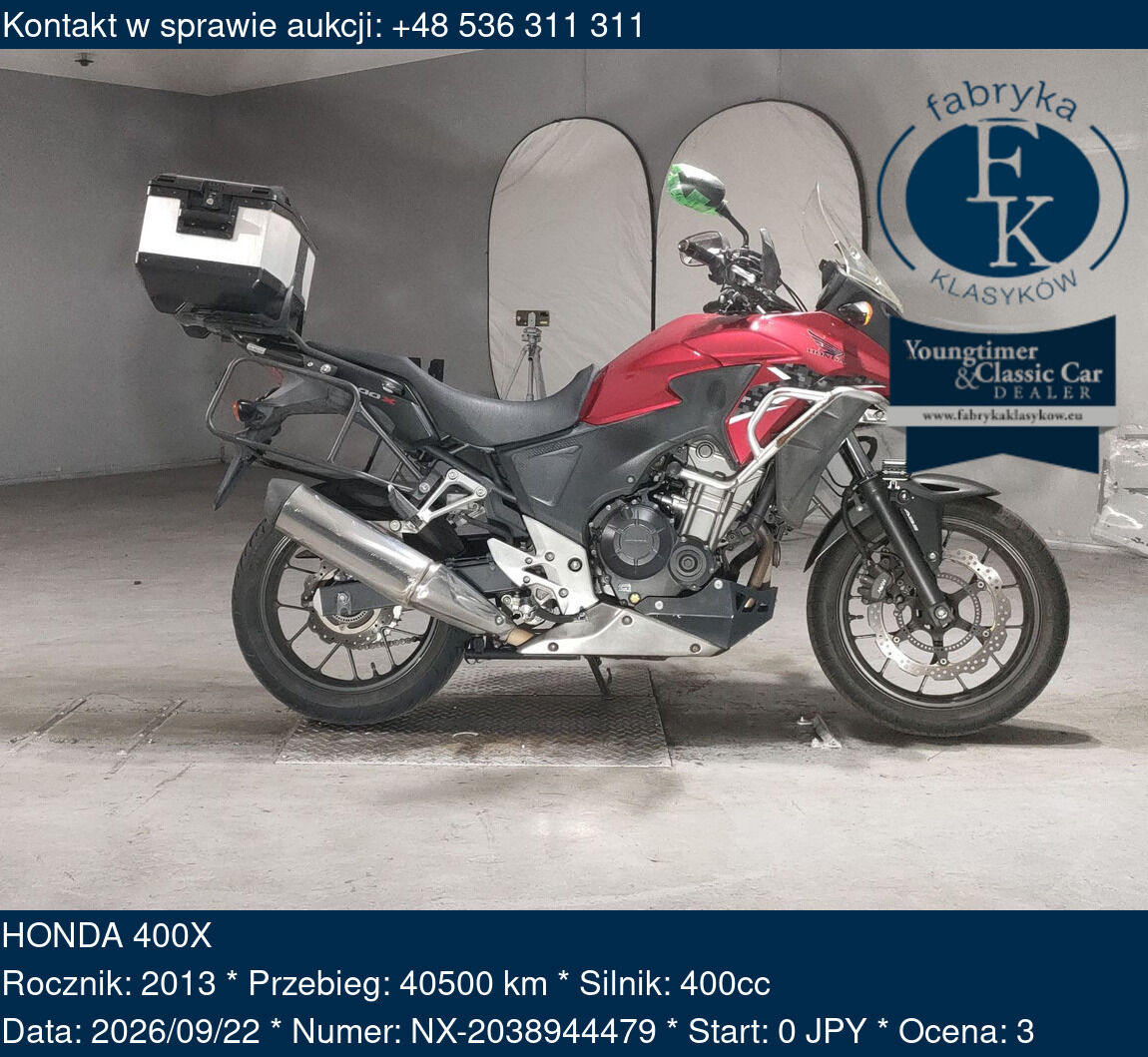 HONDA 400X 2013 - zdjęcie 2
