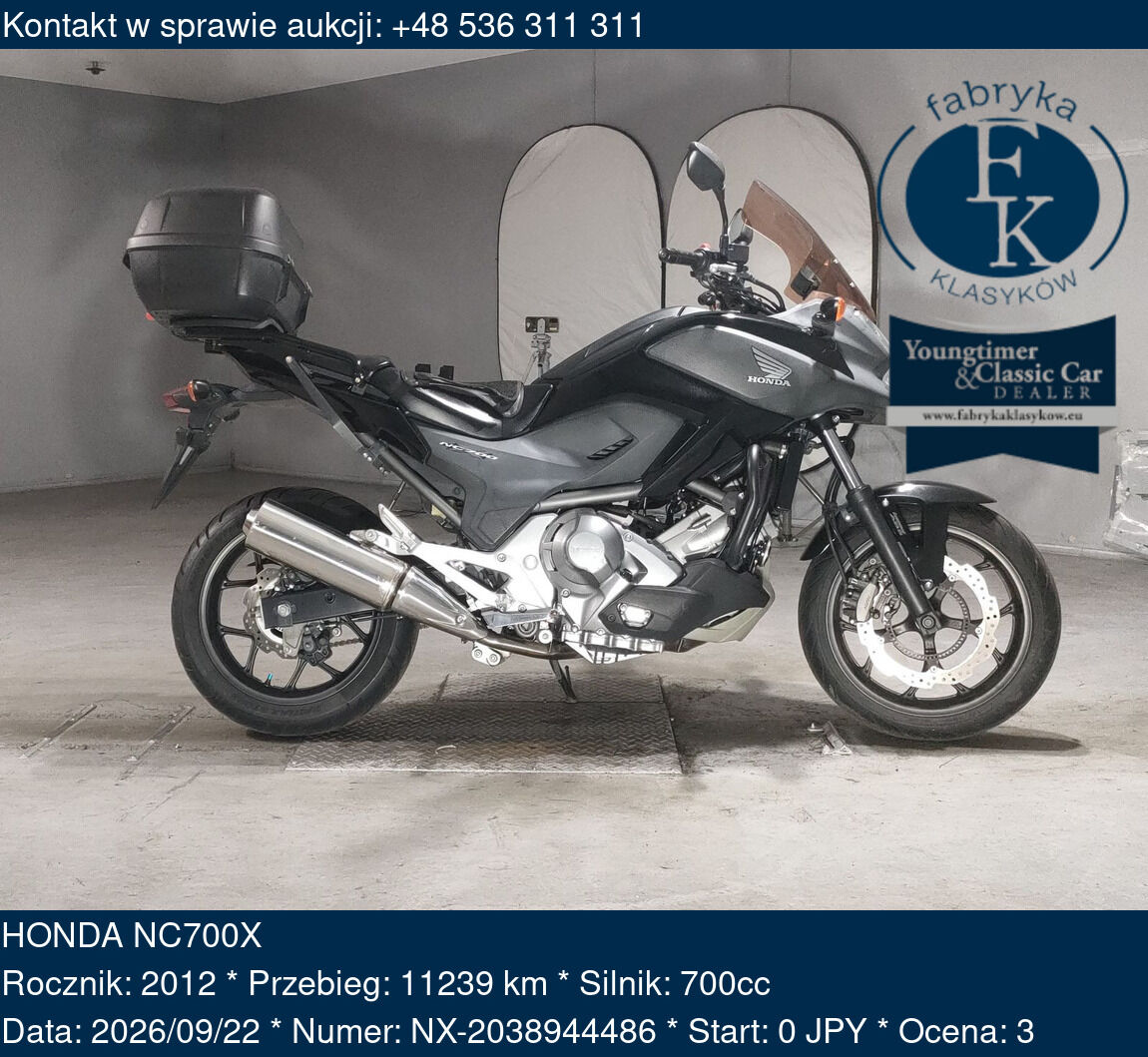 HONDA NC700X 2012 - zdjęcie 2