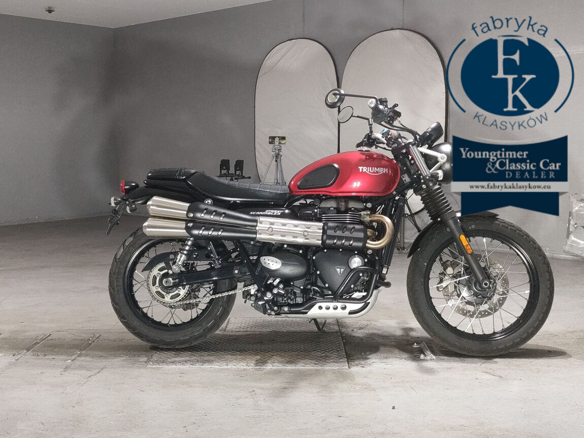 TRIUMPH STREET SCRAMBLER 2020 - aukcja, lot NX-2038944492