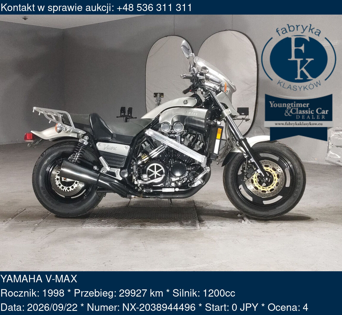 YAMAHA V-MAX 1998 - zdjęcie 2