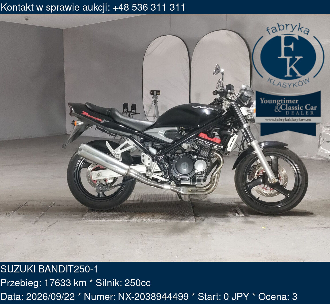 SUZUKI BANDIT250-1  - zdjęcie 2