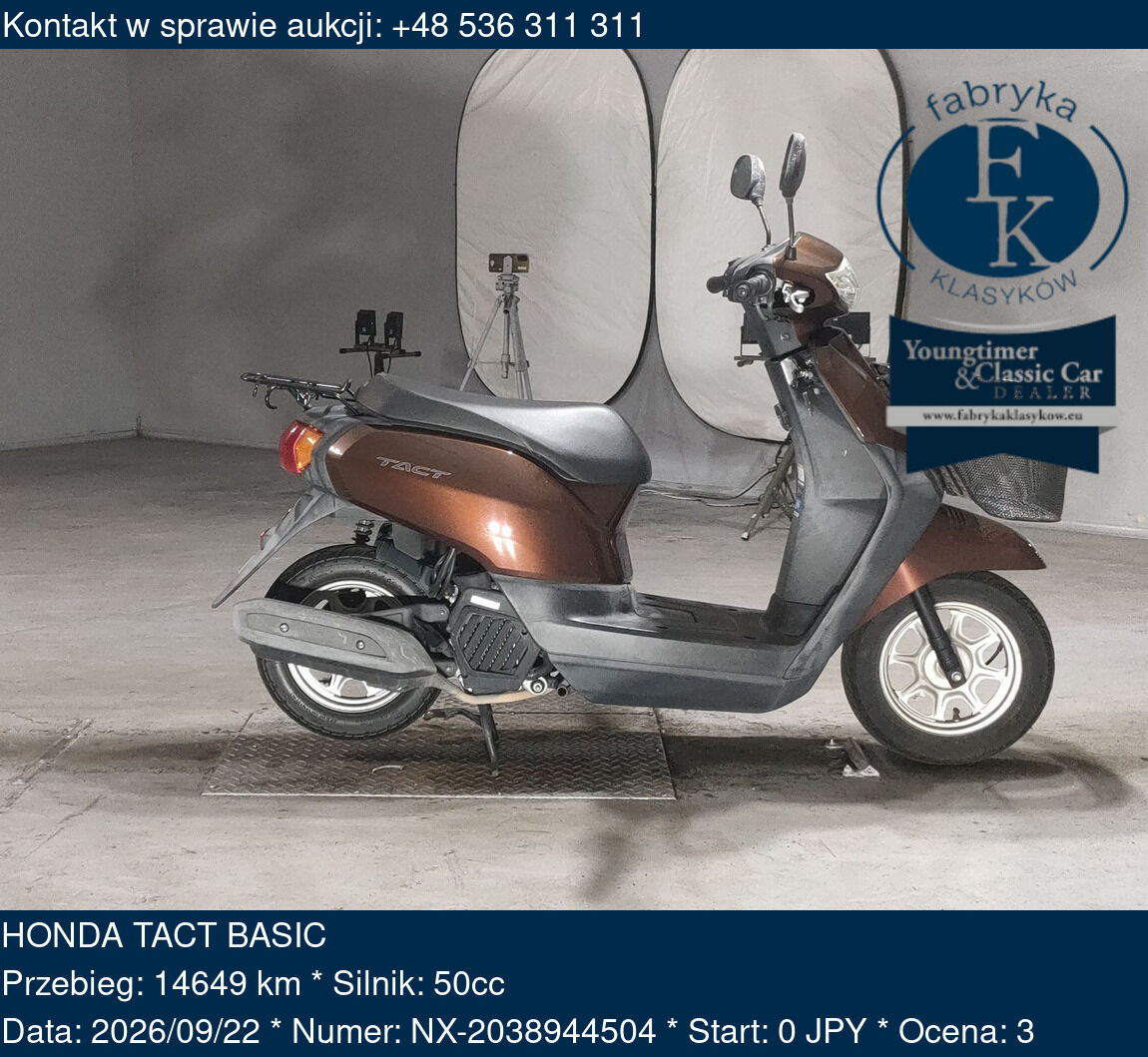 HONDA TACT BASIC  - zdjęcie 2