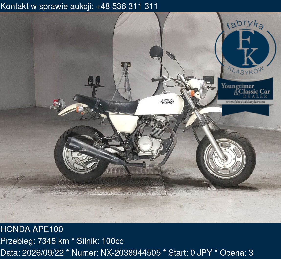 HONDA APE100  - zdjęcie 2
