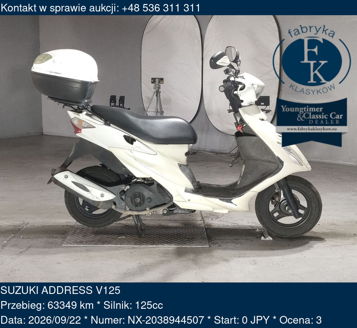 SUZUKI ADDRESS V125  - zdjęcie 2