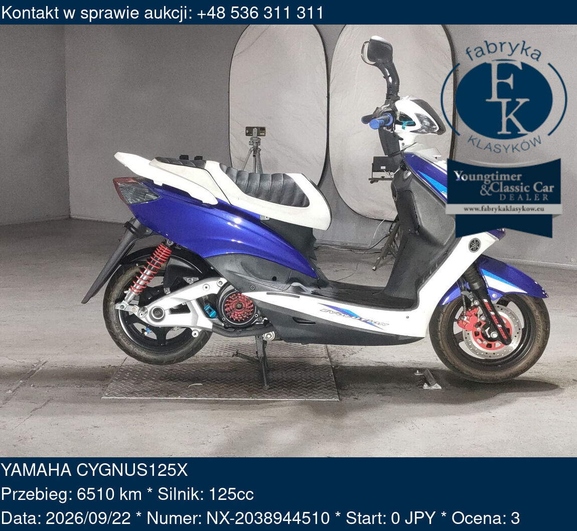 YAMAHA CYGNUS125X  - zdjęcie 2