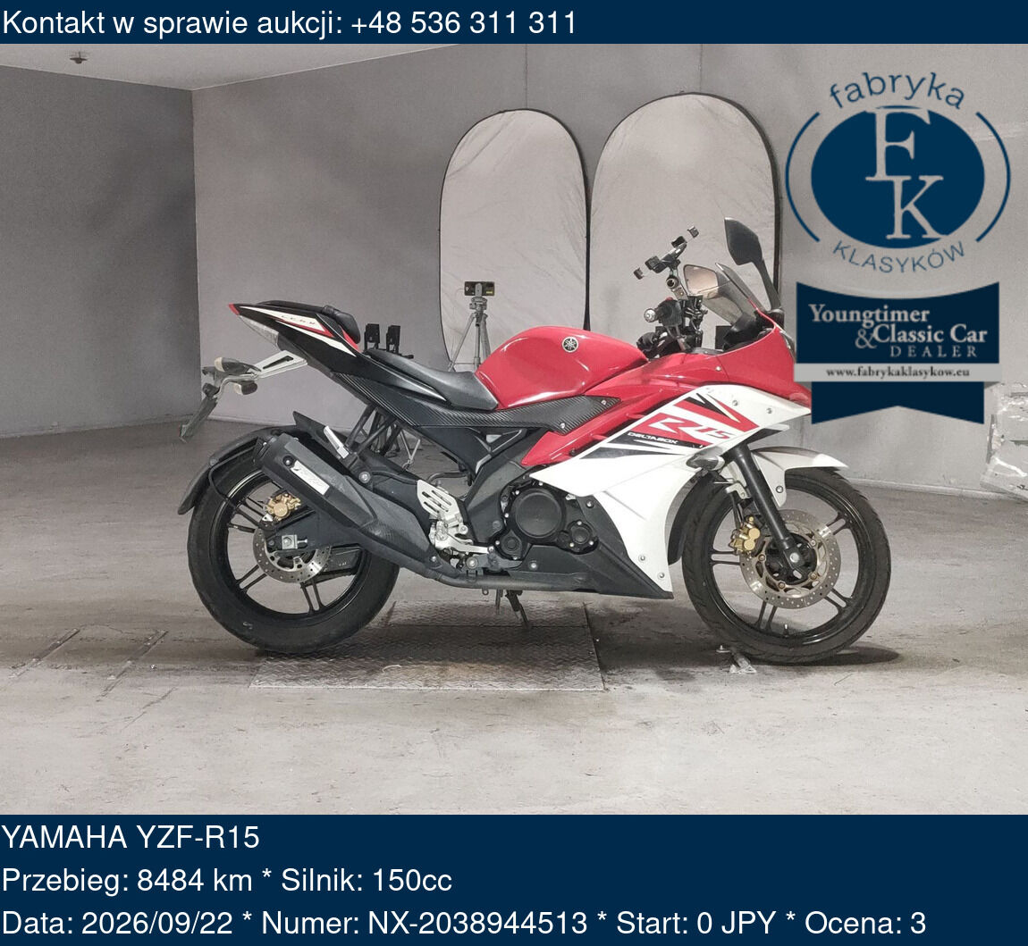 YAMAHA YZF-R15  - zdjęcie 2