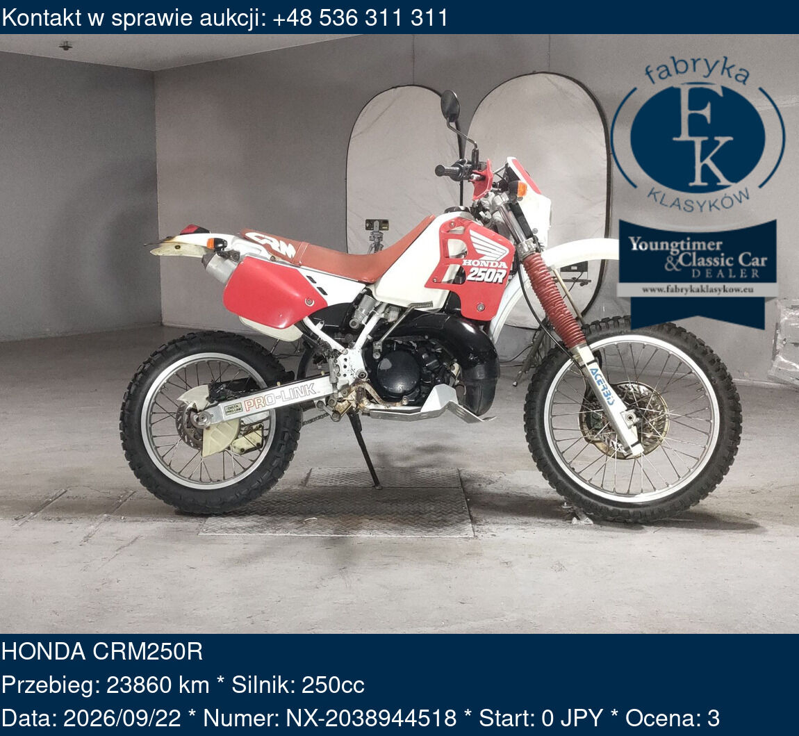 HONDA CRM250R  - zdjęcie 2