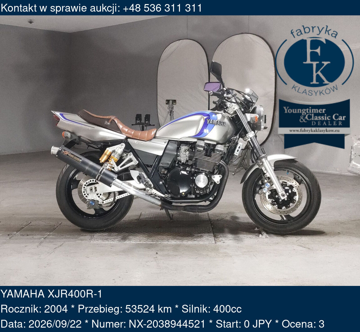 YAMAHA XJR400R-1 2004 - zdjęcie 2