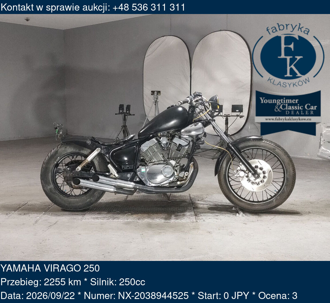 YAMAHA VIRAGO 250  - zdjęcie 2