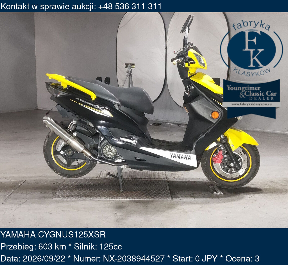YAMAHA CYGNUS125XSR  - zdjęcie 2