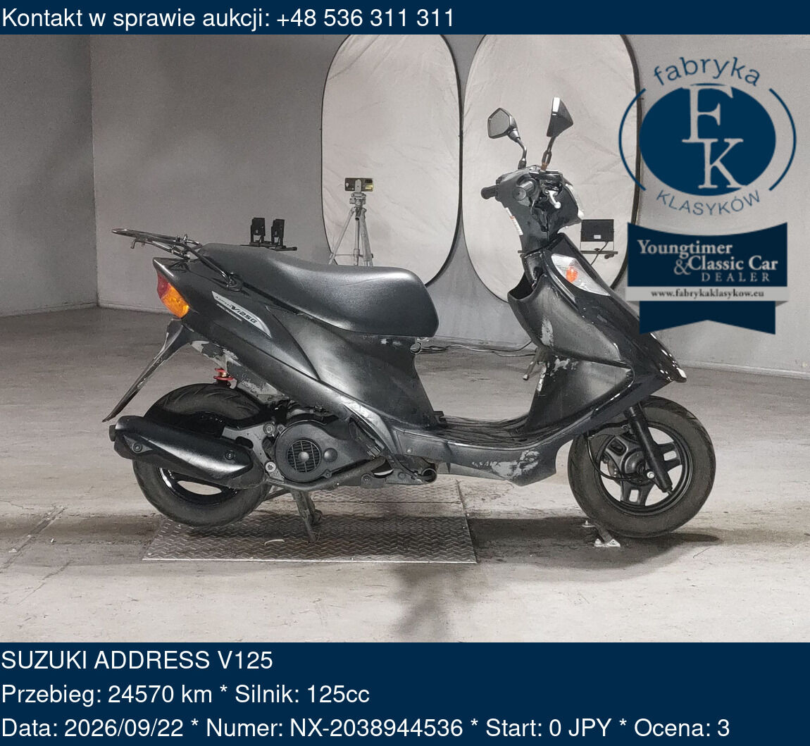 SUZUKI ADDRESS V125  - zdjęcie 2
