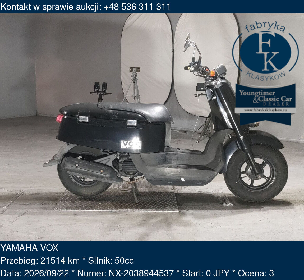 YAMAHA VOX  - zdjęcie 2