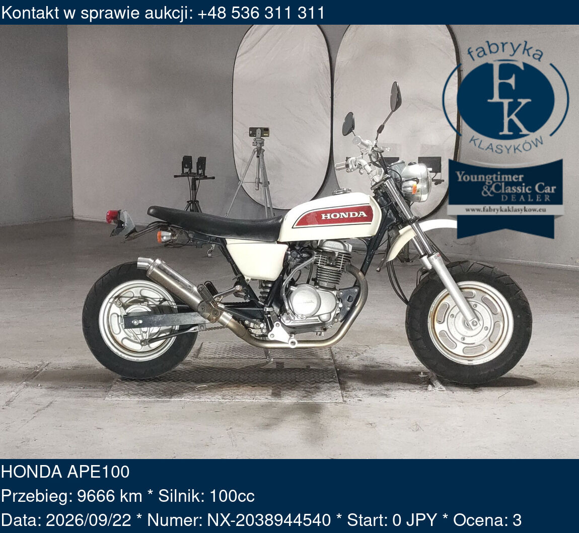 HONDA APE100  - zdjęcie 2